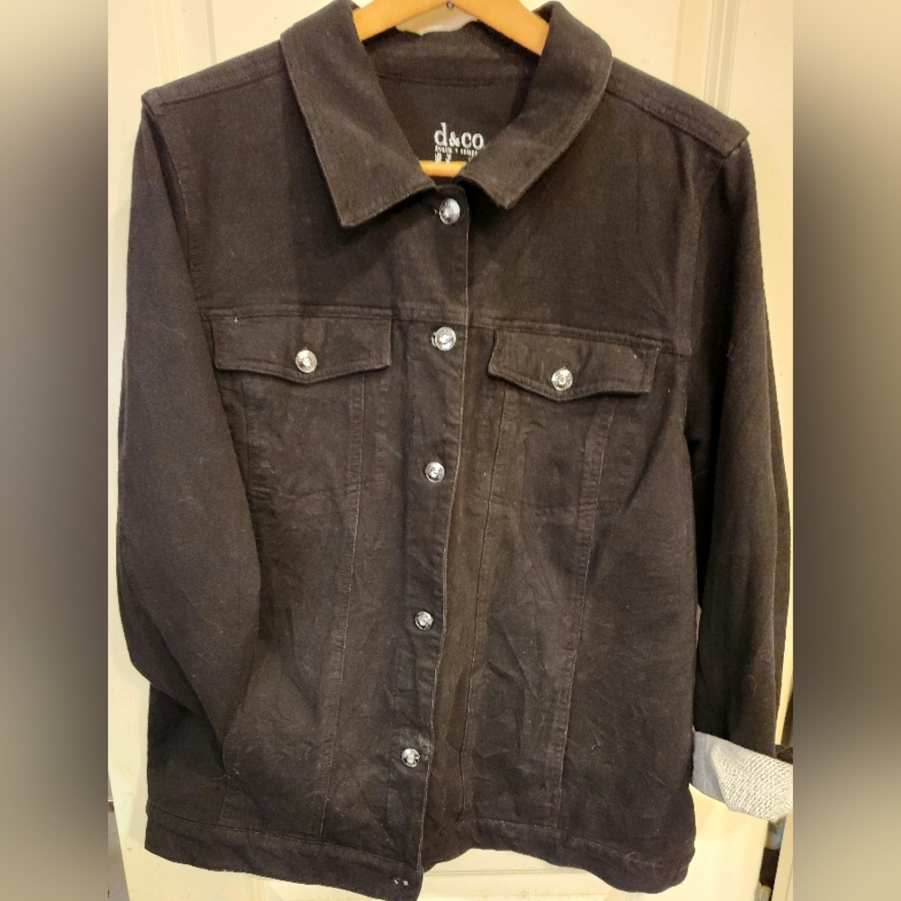 D & Co denim coat